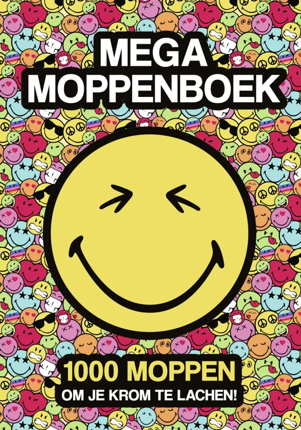 Smiley - Mega Moppenboek – SmileyWorld – boek cover