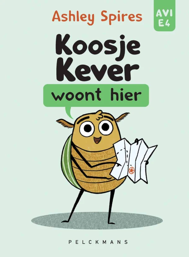 Koosje kever woont hier – Ashley Spires – boek cover