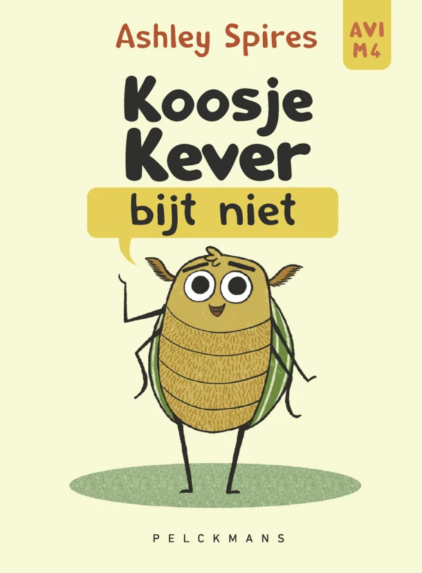 Koosje kever bijt niet – Ashley Spires – boek cover
