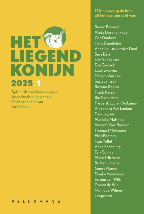 Het Liegend Konijn (jg. 23 nr. 1) – Jozef Deleu – boek cover