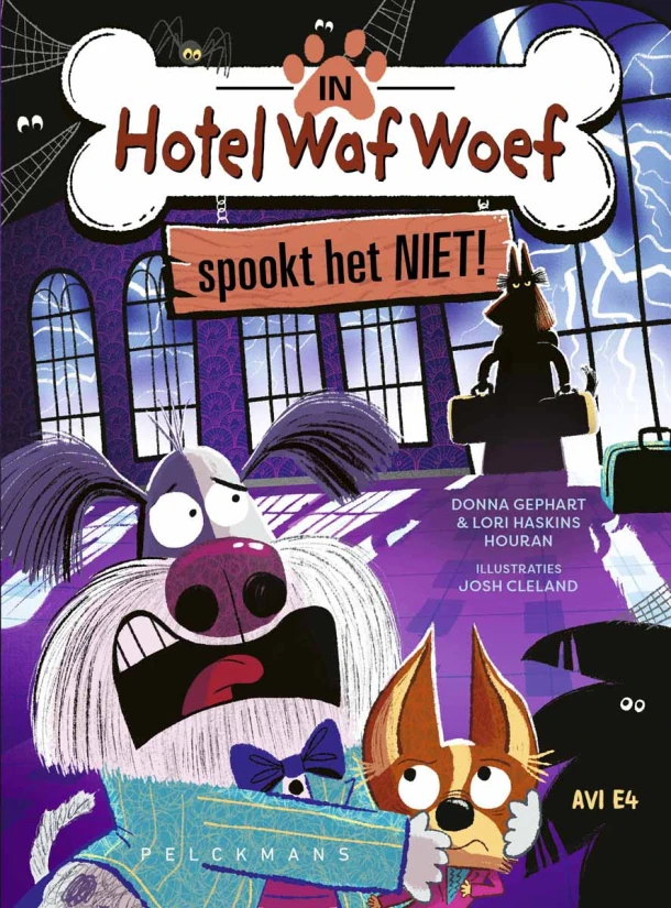 In Hotel Waf Woef spookt het niet! – Donna Gephart – boek cover