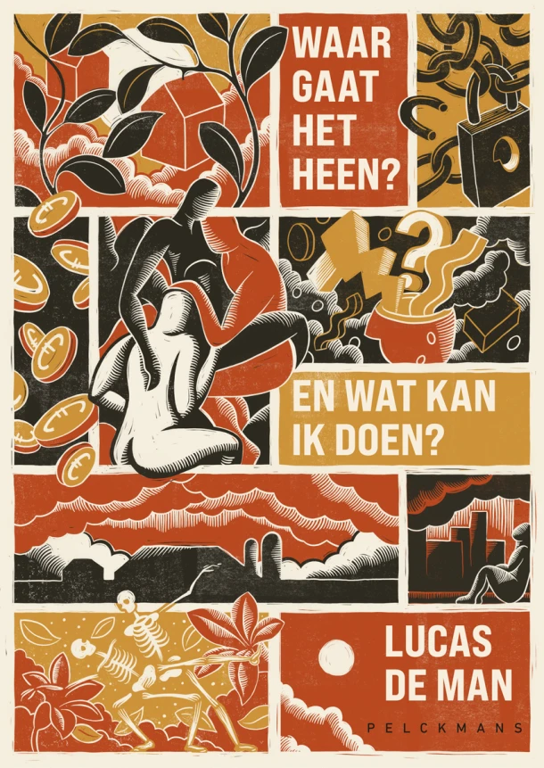 Waar gaat het heen? En wat kan ik doen? – Lucas De Man – boek cover