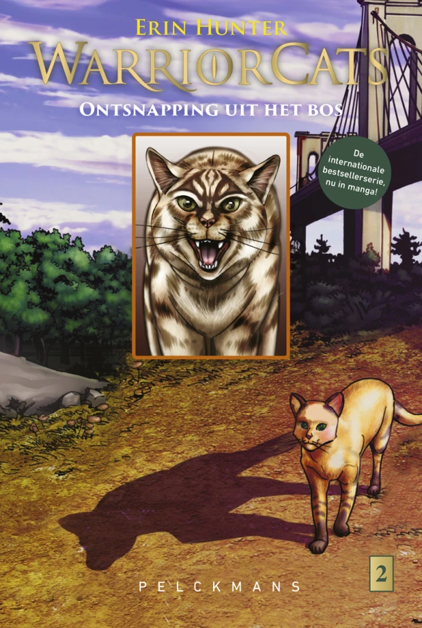 Ontsnapping uit het bos – Erin Hunter – boek cover