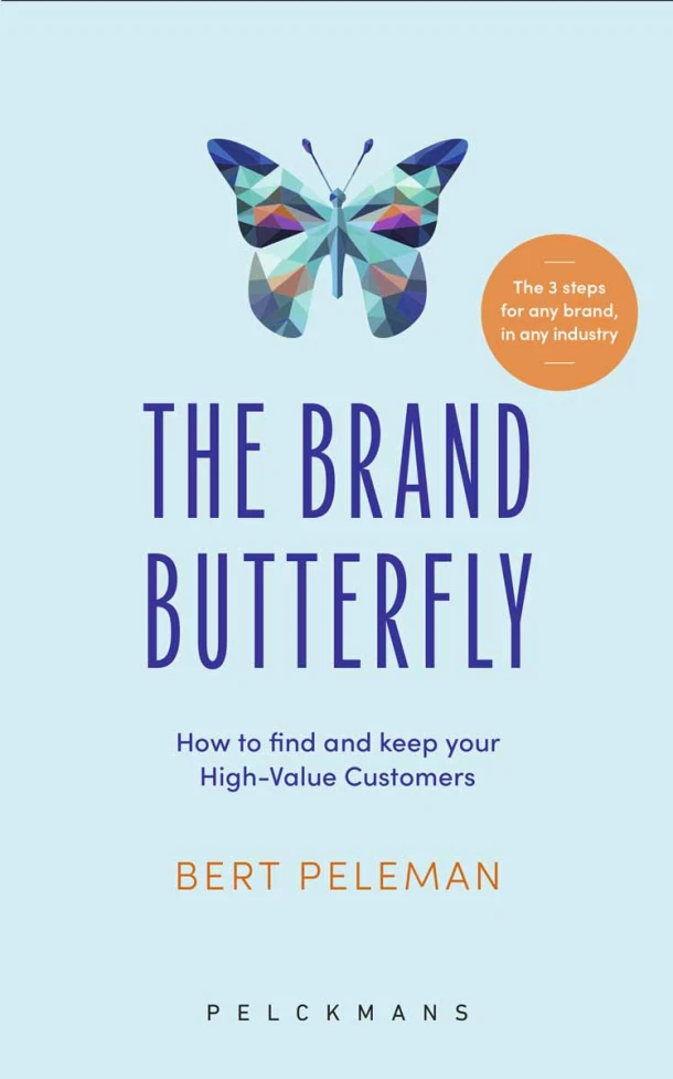 The Brand Butterfly – Bert Peleman – boek cover