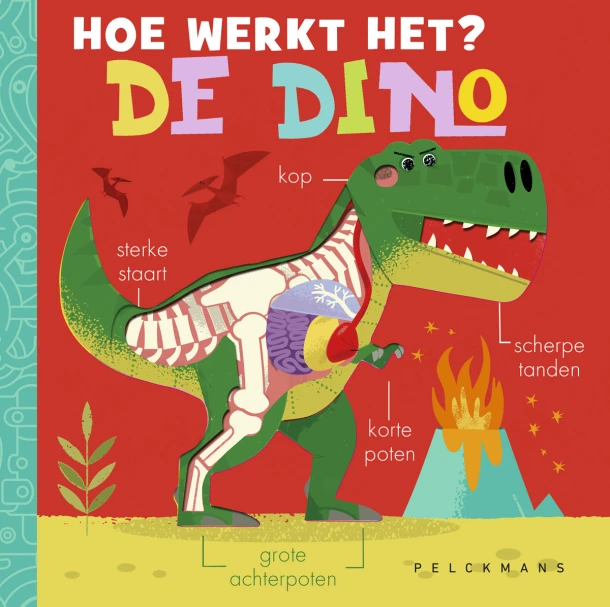 Hoe werkt het? De dino – boek cover