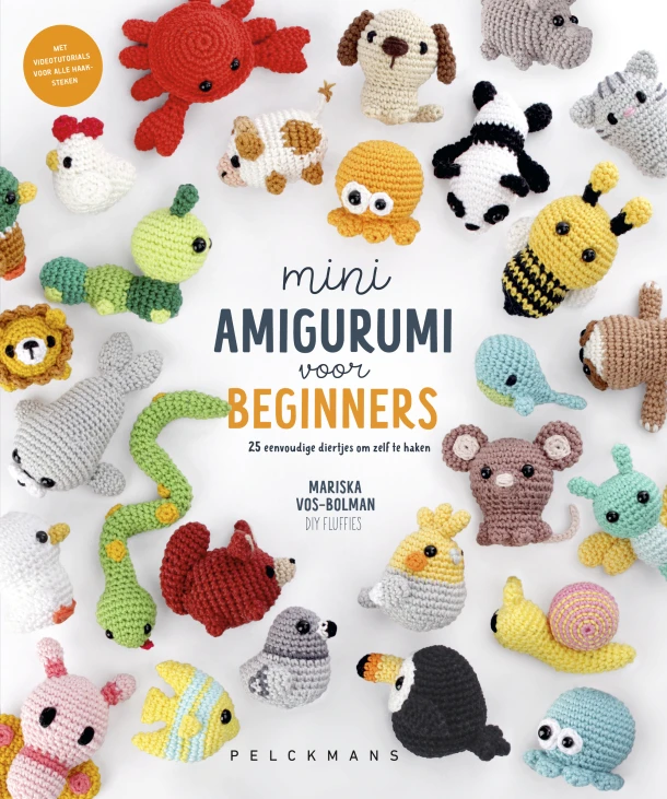 Mini-amigurumi voor beginners – Mariska Vos-Bolman – boek cover