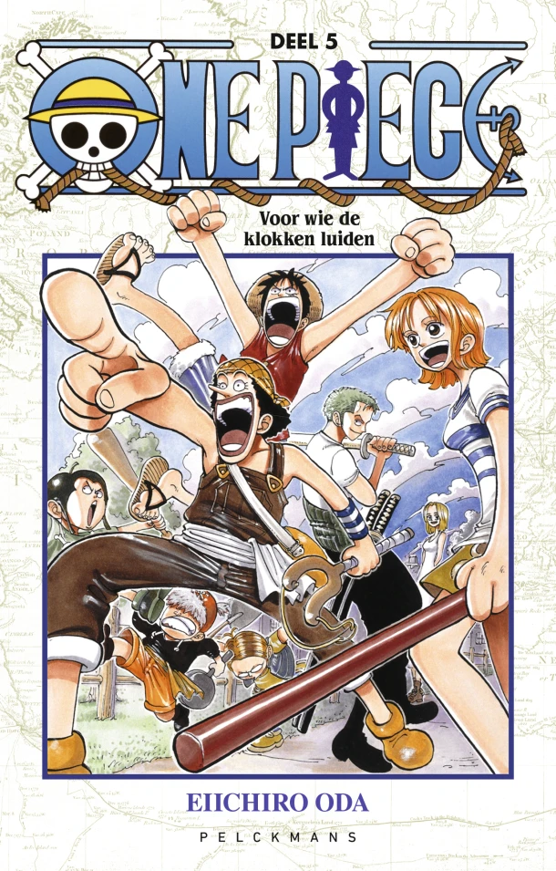 One Piece: Voor wie de klokken luiden (5) – Eiichiro Oda – boek cover