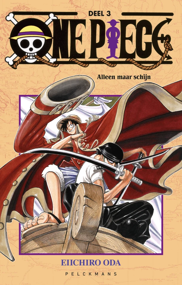 Alleen maar schijn – Eiichiro Oda – boek cover
