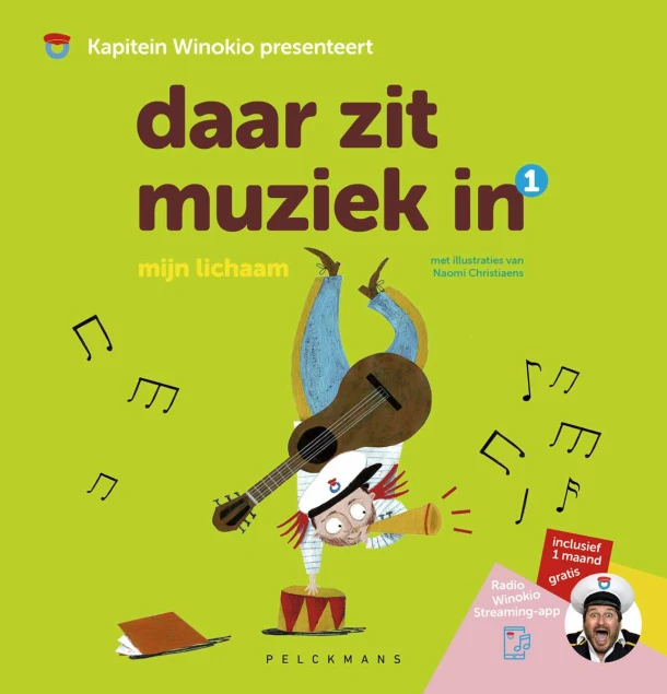 Daar zit muziek in: Mijn lichaam – Naomi Christiaens – boek cover