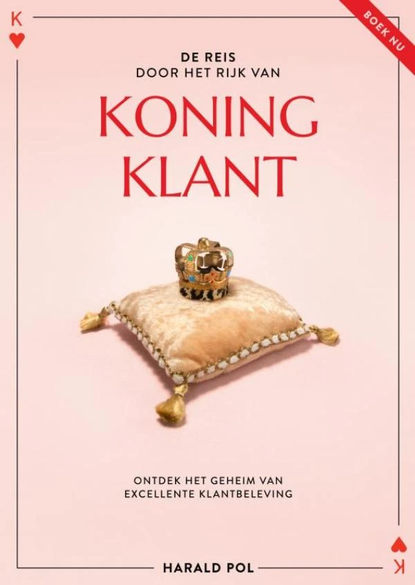 De reis door het Rijk van Koning Klant – Harald Pol – boek cover