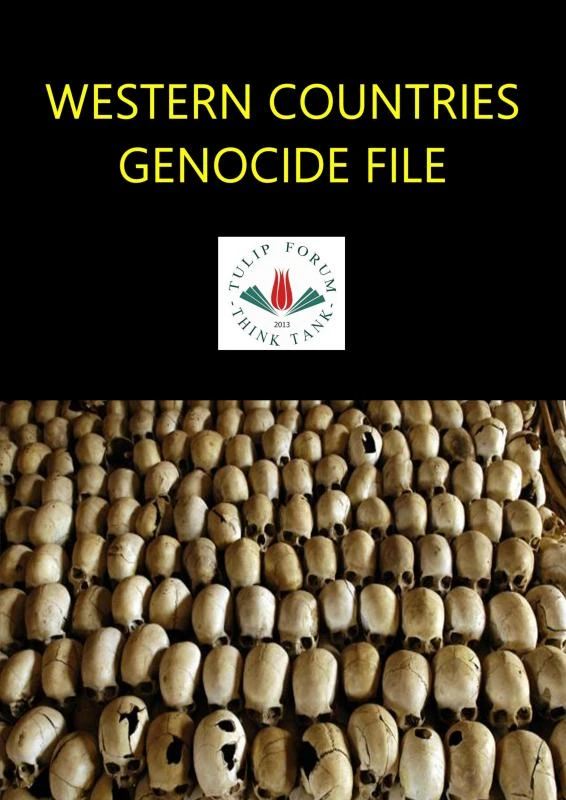 WESTERN COUNTRIES GENOCIDE FILE – boek cover