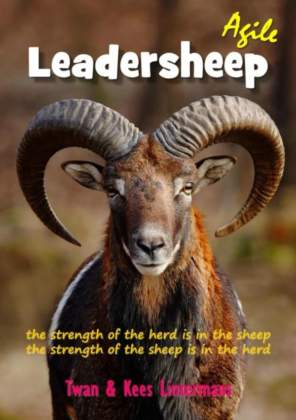 Agile leadersheep – Kees en Twan Lintermans – boek cover