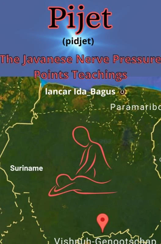 PIJET JAVANESE MASSAGE NERVE PRESSURE POINTS DOCTRINE – Lancar Ida-Bagus – boek cover