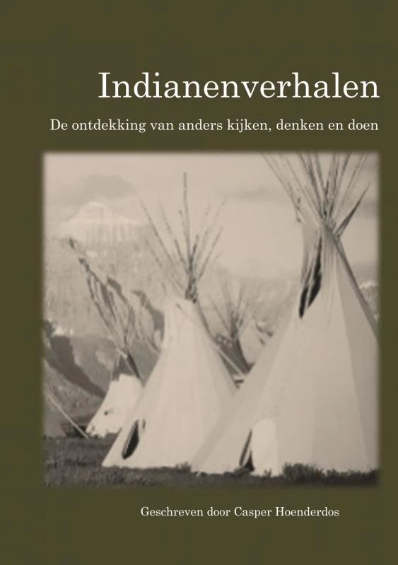 Indianenverhalen – Casper Hoenderdos – boek cover