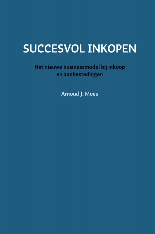SUCCESVOL INKOPEN – Arnoud J. Moes – boek cover