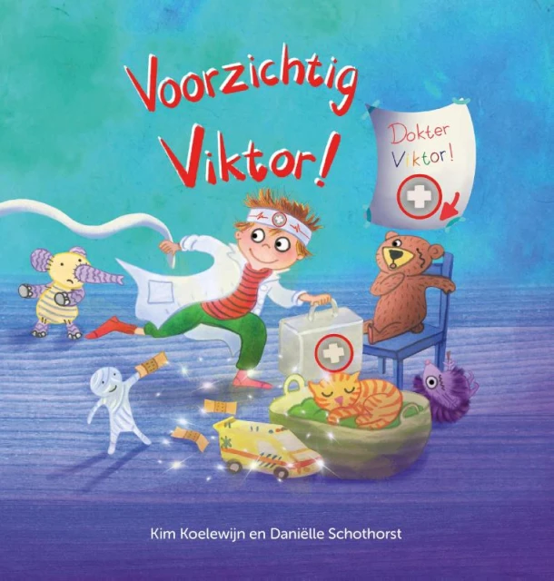 Voorzichtig, Viktor! – Kim Koelewijn – boek cover