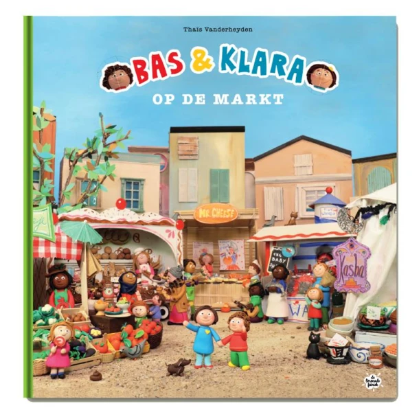 Bas & Klara op de markt – Thaïs Vanderheyden – boek cover