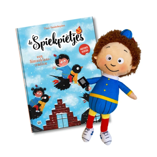 De spiekpietjes, pakket een Sinterklaastraditie + spiekpietje Bob – Thaïs Vanderheyden – boek cover