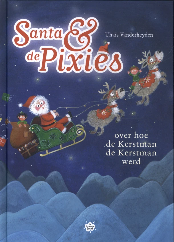 Santa & de Pixies – boek cover