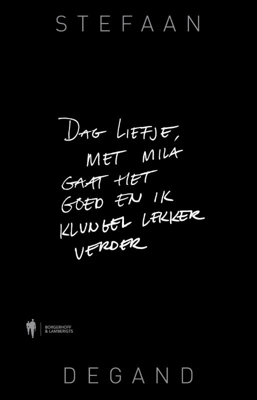 Dag liefje, met MIla gaat het goed en ik klungel lekker verder