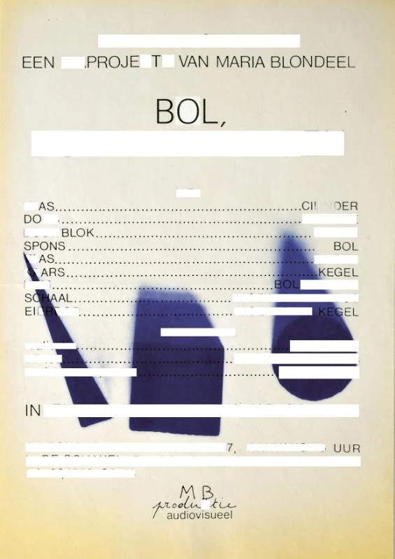 Maria Blondeel. BOL, – Maria Blondeel – boek cover