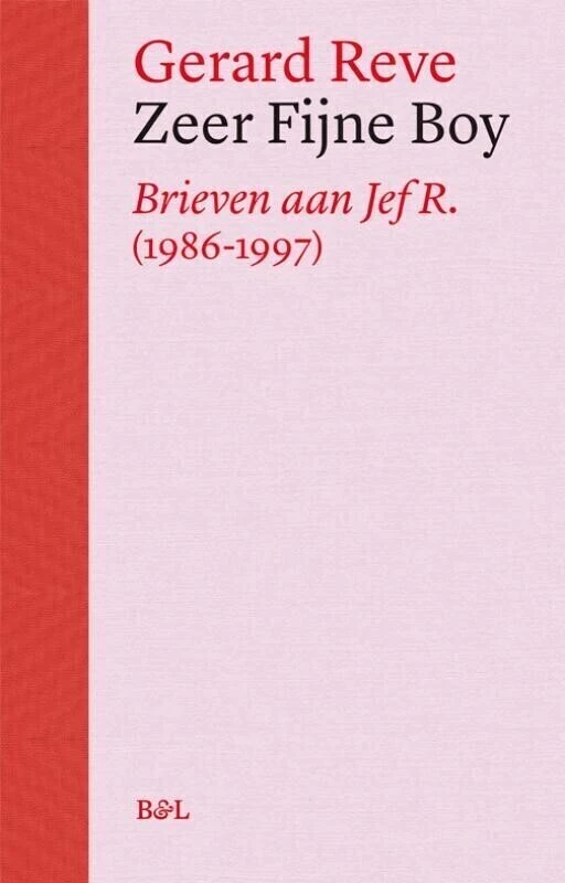 Zeer fijne boy – Gerard Reve – boek cover