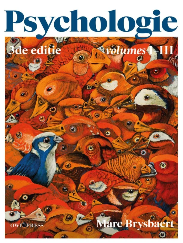 Psychologie – Marc Brysbaert – boek cover