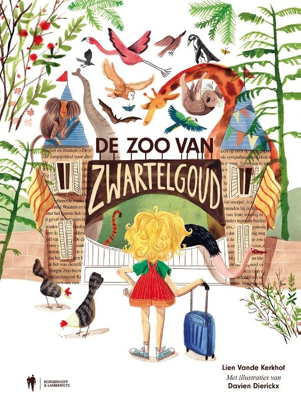 De zoo van Zwartelgoud – Lien Vande Kerkhof – boek cover