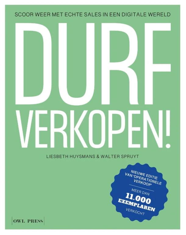 Durf verkopen ! – Liesbeth Huysmans – boek cover