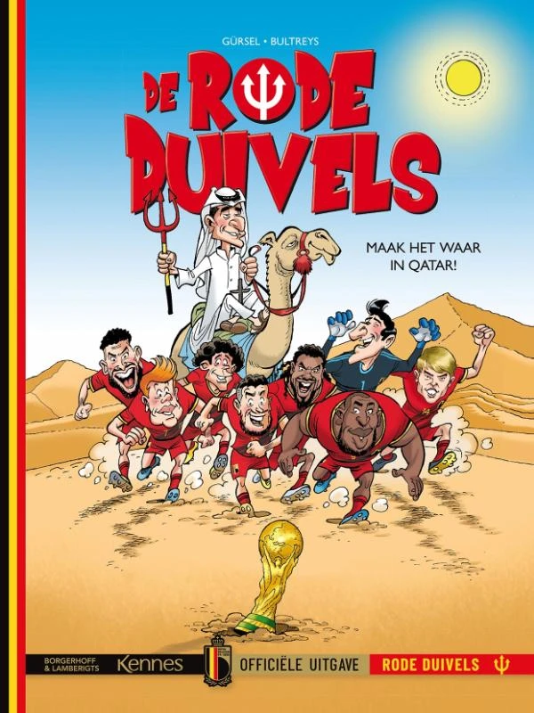 De Rode Duivels - Strip – Gürsel – boek cover