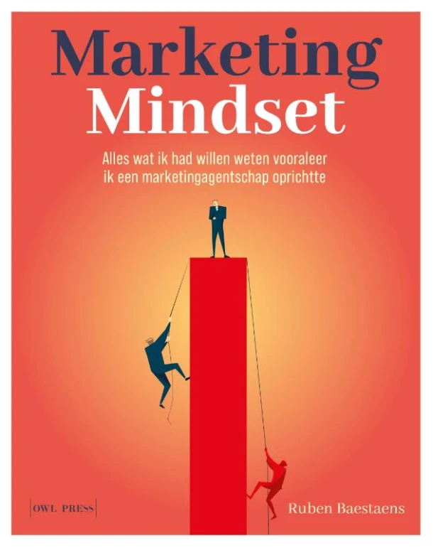 Marketing Mindset – Ruben Baestaens – boek cover
