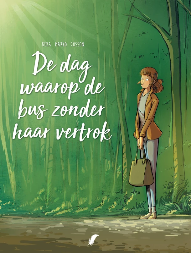 De dag waarop de bus zonder haar vertrok – boek cover
