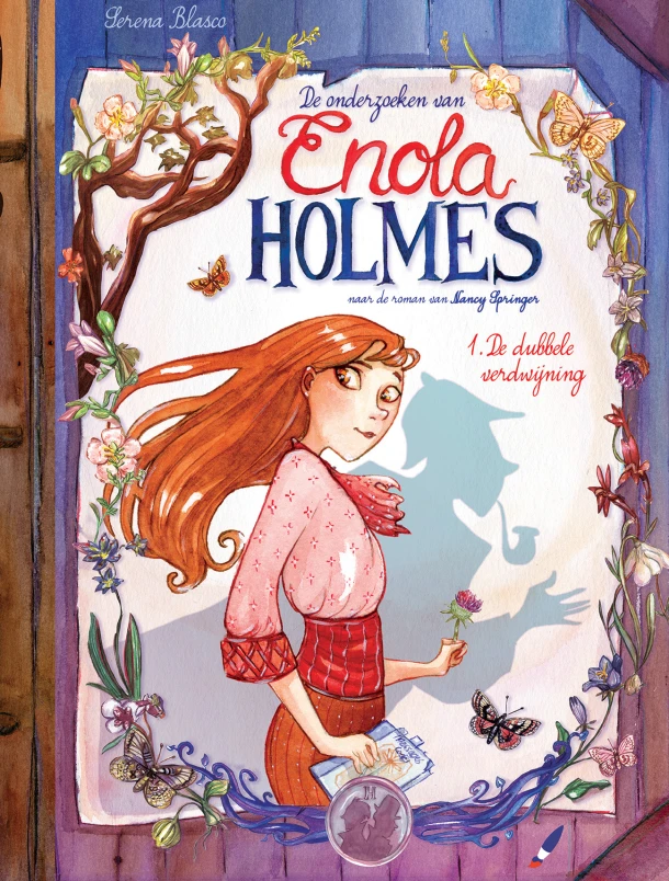 Enola Holmes - D01 De dubbele verdwijning – Serena Blasco – boek cover