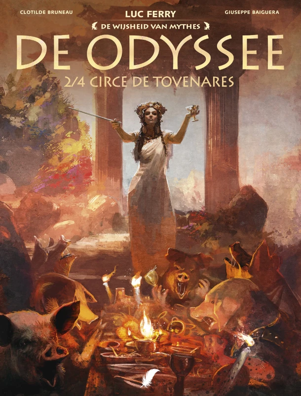 WIJSHEID VAN MYTHES (DE) SC - D09.2 DE ODYSSEE – boek cover