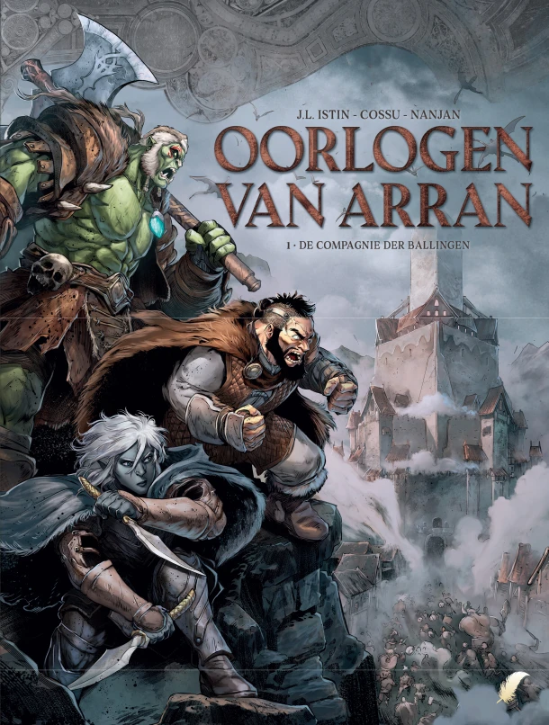 OORLOGEN VAN ARRAN SC - D01 DE COMPAGNIE DER BALLINGEN – boek cover