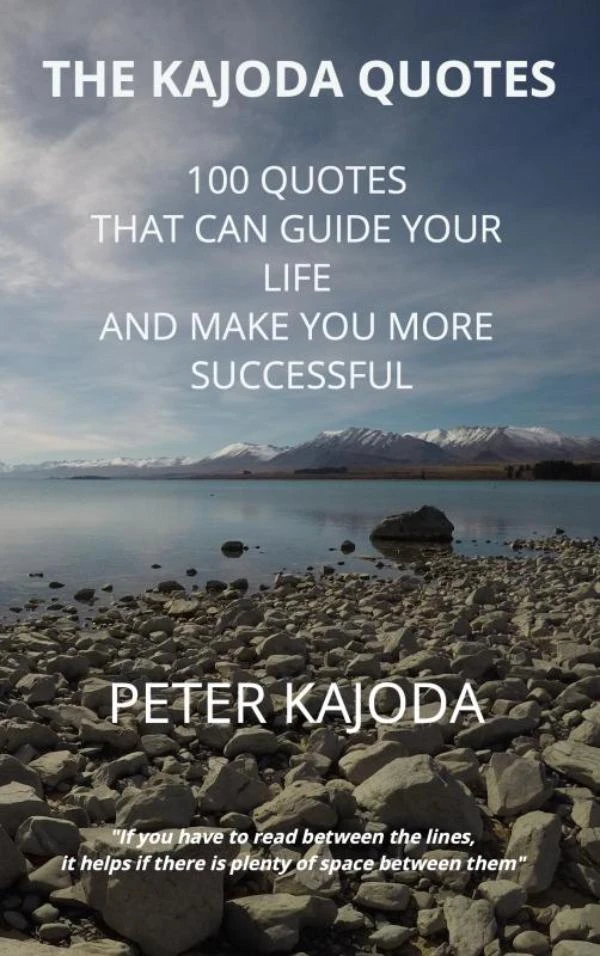 The KAJODA QUOTES – Peter Kajoda – boek cover