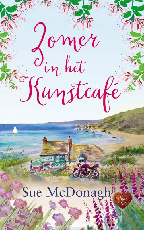 Zomer in het kunstcafé – Sue McDonagh – boek cover