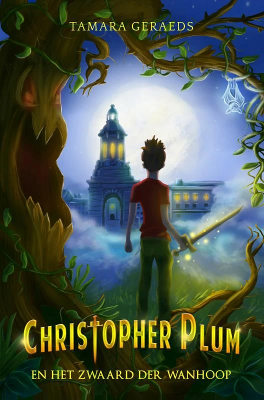Christopher Plum en het zwaard der wanhoop – Tamara Geraeds – boek cover