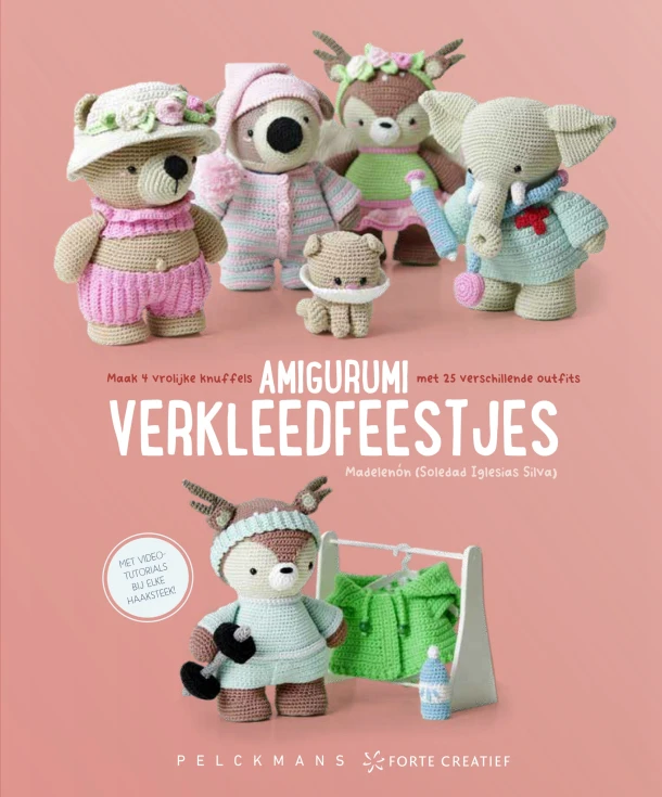 Amigurumi Verkleedfeestjes – Madelenon – boek cover
