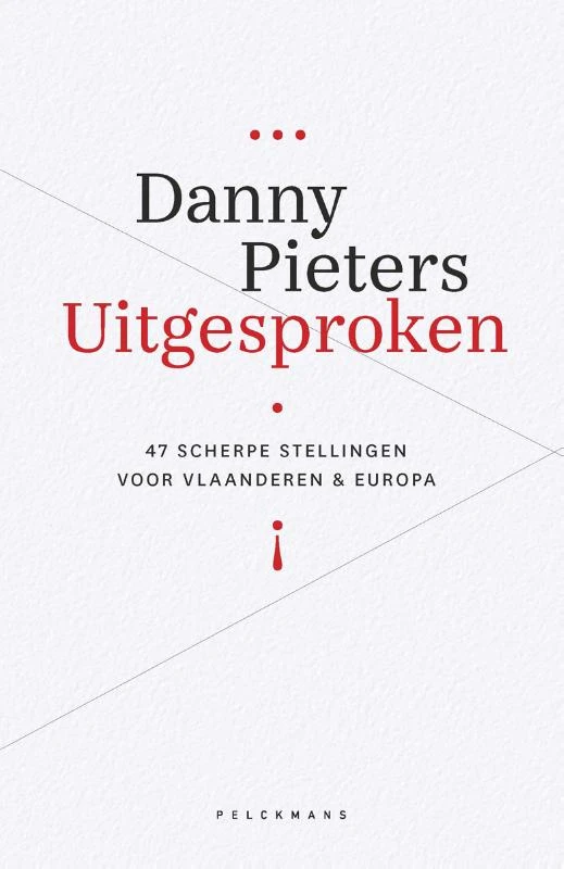 Uitgesproken – Danny Pieters – boek cover