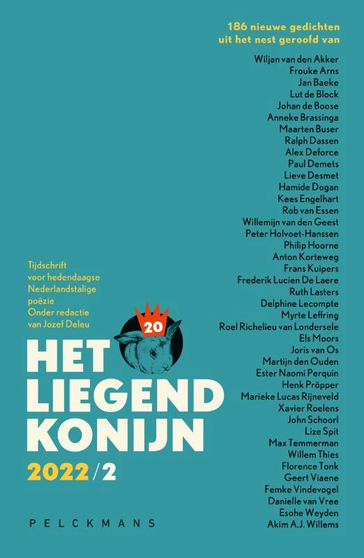 Het Liegend Konijn 2022/2 – Jozef Deleu – boek cover