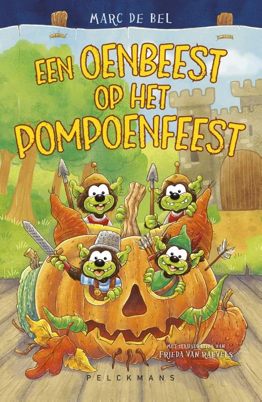 Een oenbeest op het pompoenfeest – Marc De Bel – boek cover