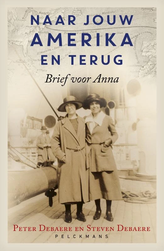 Naar jouw Amerika en terug – Peter Debaere – boek cover