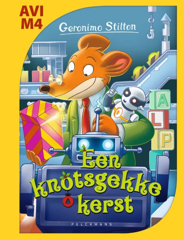Een knotsgekke kerst – Geronimo Stilton – boek cover