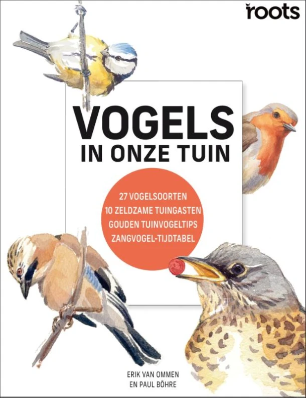 Vogels in onze tuin – Paul Böhre – boek cover