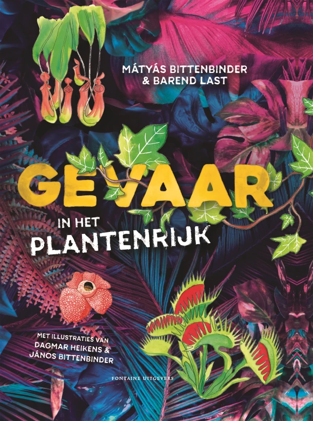 Gevaar in het plantenrijk – Mátyás Bittenbinder – boek cover