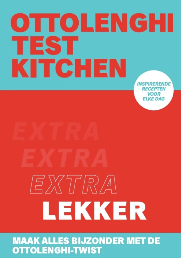 Ottolenghi Test Kitchen - Extra lekker – Yotam Ottolenghi – boek cover