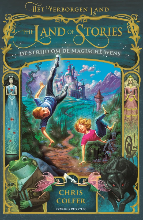 De strijd om de magische wens – Chris Colfer – boek cover