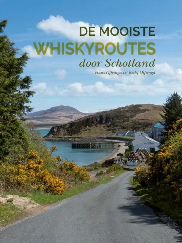 De mooiste whiskyroutes door Schotland – Hans Offringa – boek cover