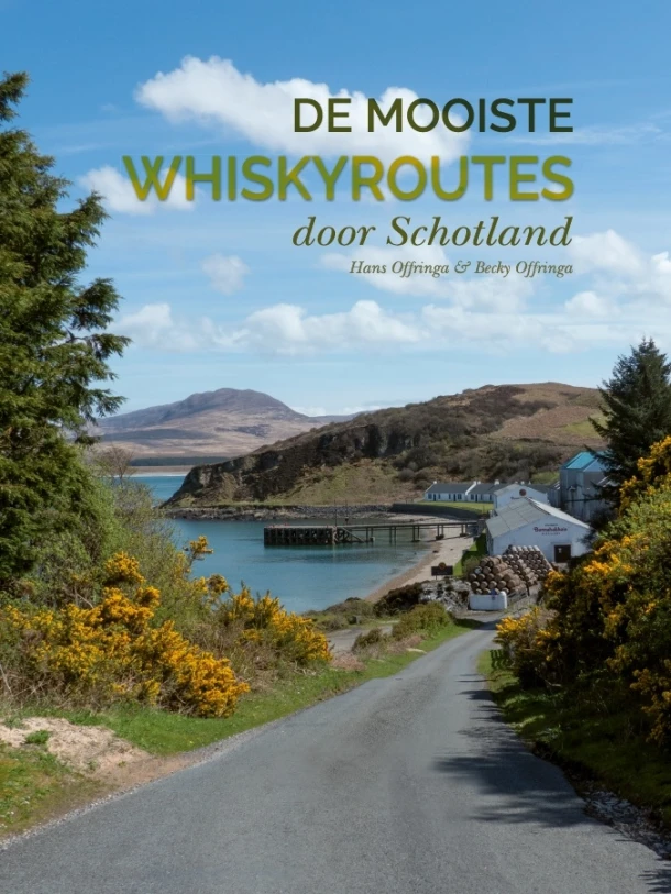 De mooiste whiskyroutes door Schotland – Hans Offringa – boek cover